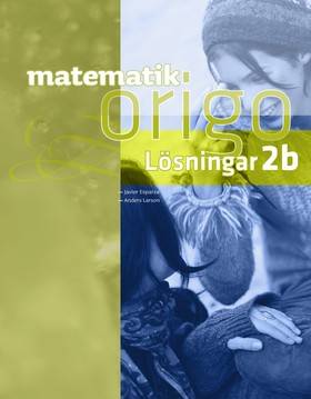 Matematik Origo 2b Lösningshäfte online 6 månader