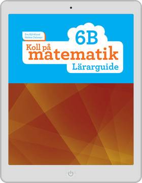 Koll på matematik 6B digital (lärarlicens)