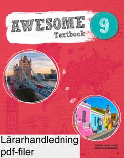 Awesome English 9 Teacher's Guide ljudfiler/facit (pdf + mp3)