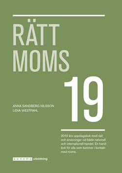 Rätt Moms 2019