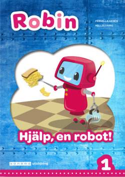 Robin åk 1 Läsebok röd online Hjälp, en robot!