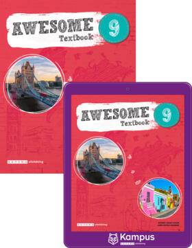 Awesome English 9 elevpaket, 1ex Textbok + 1ex digital