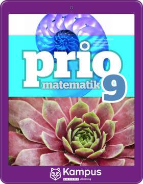 Prio Matematik 9 Digital (elevlicens)