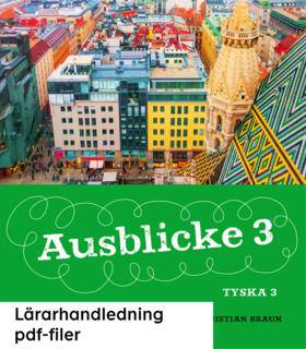 Ausblicke 3 Lärarhandledning inkl. ljudfiler (pdf + mp3)