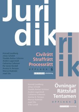 Juridik - civilrätt, straffrätt, processrätt Paket, uppl. 6