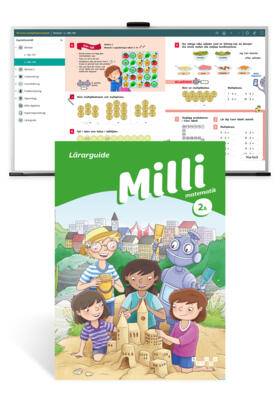 Milli matematik 2A Lärarpaket, (1 Lärarguide + Lärarstöd+)