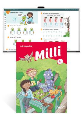 Milli matematik 1A Lärarpaket, (1 Lg + Lärarstöd+)