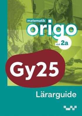 Matematik Origo nivå 2a Lärarguide