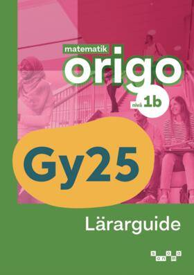 Matematik Origo nivå 1b Lärarguide