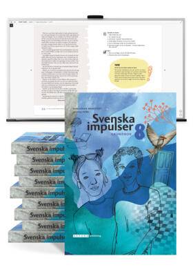 Svenska impulser 8 Klasspaket, (20 grundböcker + Lärarstöd+)