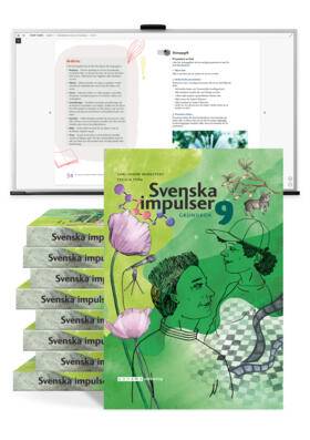 Svenska impulser 9 Klasspaket, (20 grundböcker + Lärarstöd+)