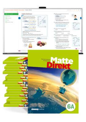 Matte Direkt 6A Klasspaket, (20 elevböcker + Lärarpaket)