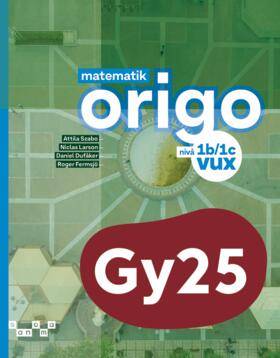 Matematik Origo nivå 1b/1c vux