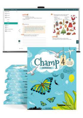 Champ 4 Klasspaket (20 workbook + Lärarstöd+)