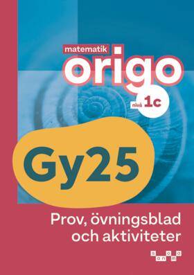 Matematik Origo nivå 1c Prov, övningsblad, aktiviteter