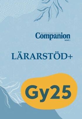 Companion Nivå 1 Lärarstöd+ (skollicens)