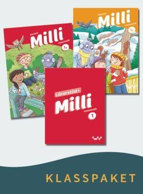Milli 1 Baspaket: Bok och Lärarstöd+