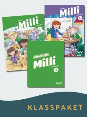 Milli 2 Baspaket: Bok och Lärarstöd+