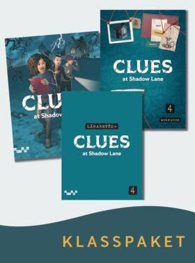 Clues 4 Baspaket: Bok och Lärarstöd+