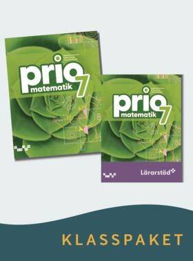 Prio 7 Klasspaket: Bok och Lärarstöd+ inkl. elevuppgifter