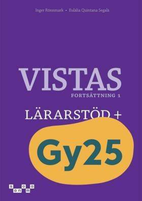 Vistas Fortsättning 1 Lärarstöd+ (Lärarlicens)