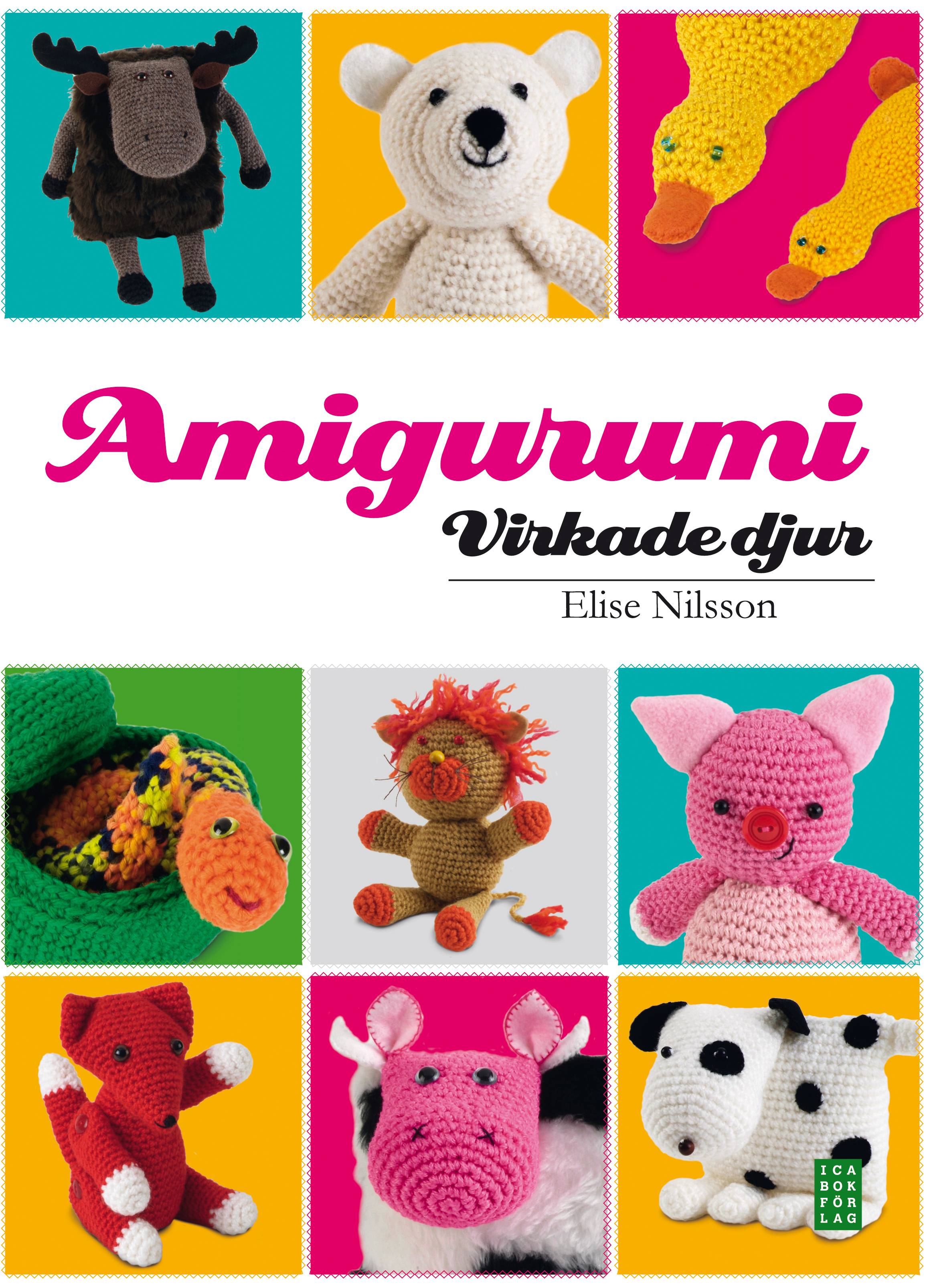 Amigurumi virkade djur