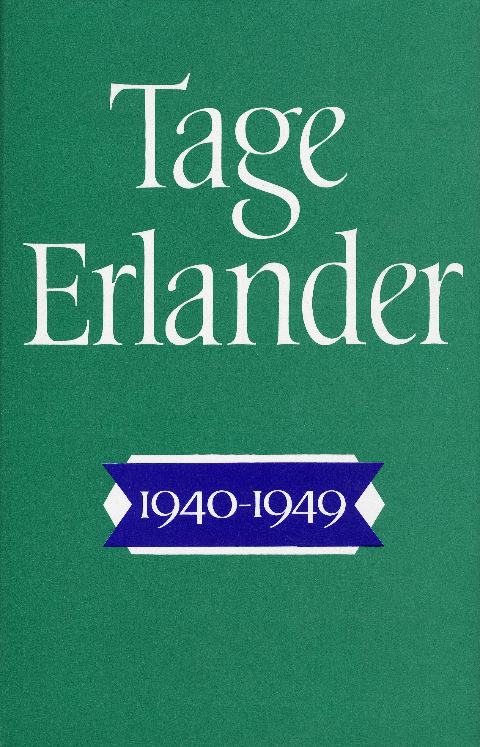 Tage Erlander 1940-1949