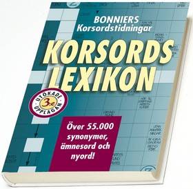 Bonniers korsordstidningar Korsordslexikon