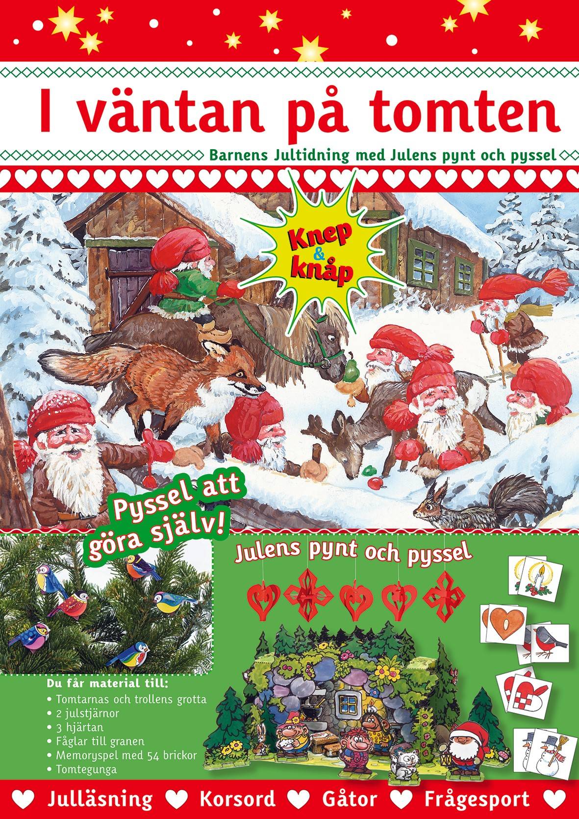 I väntan på tomten : barnens jultidning med julens pynt och pyssel