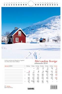 Vårt vackra Sverige almanacka 2014