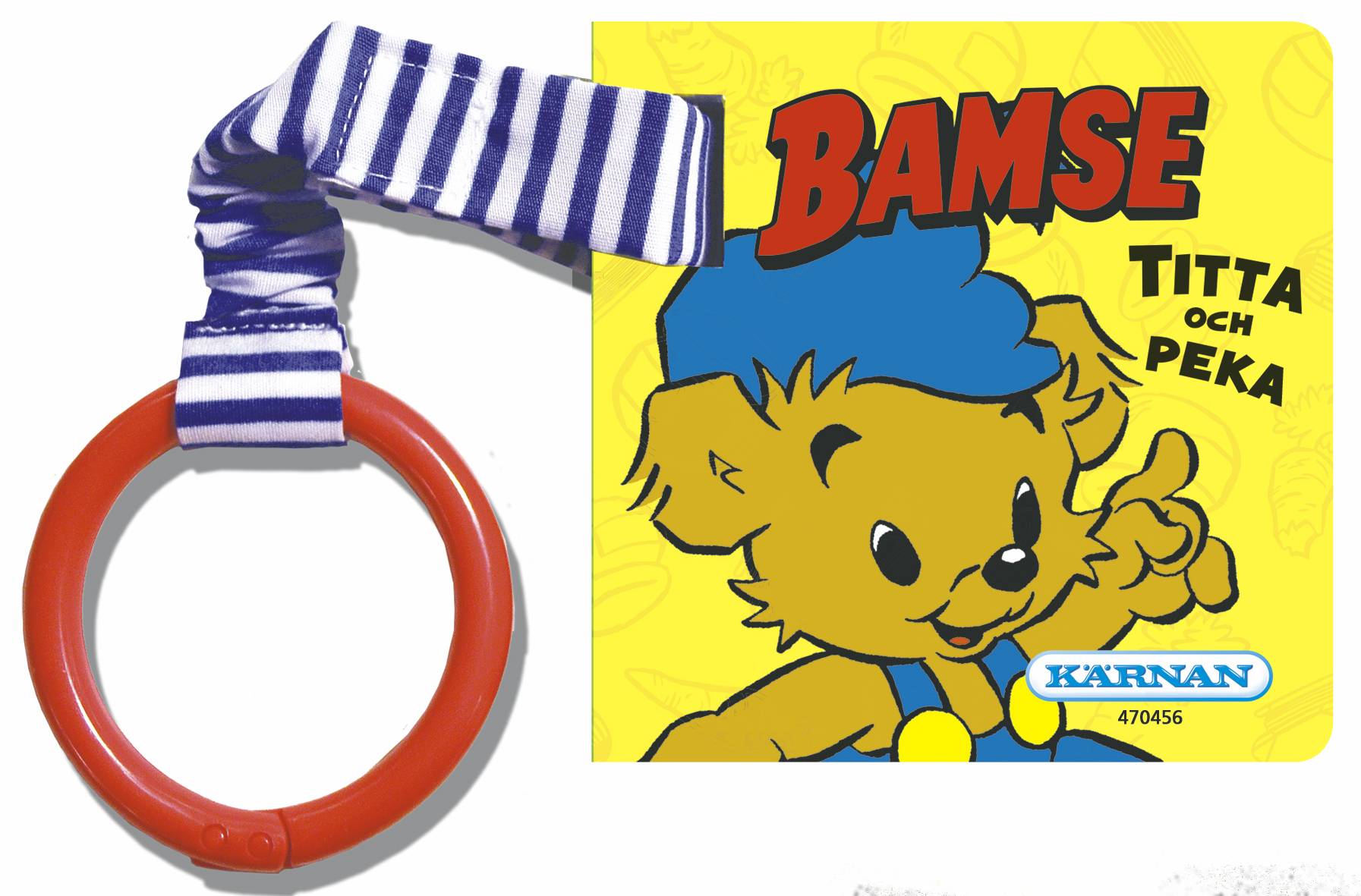 Barnvagnsbok Bamse. Titta och peka