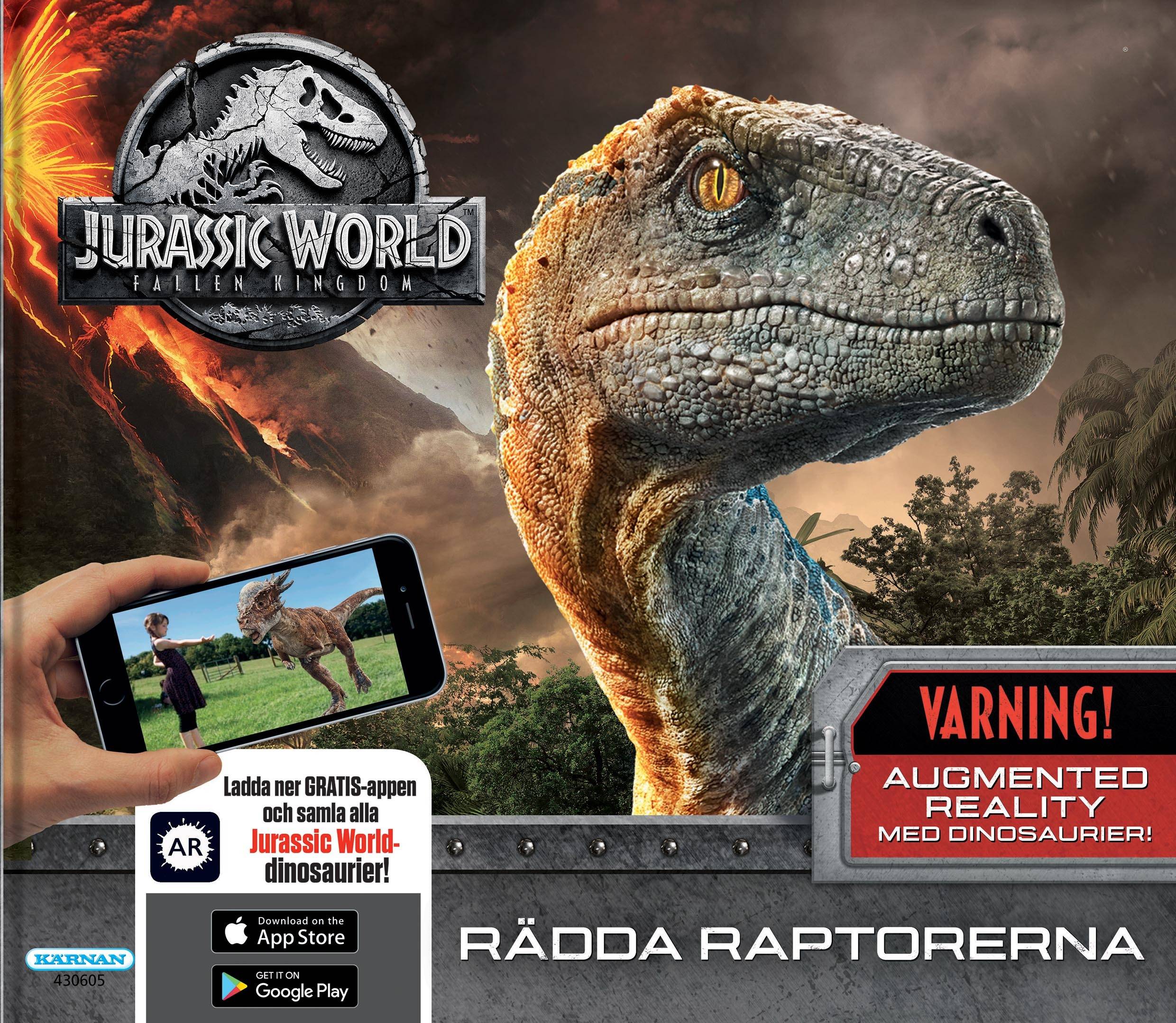 Jurassic World Fallen Kingdom : Rädda raptorerna