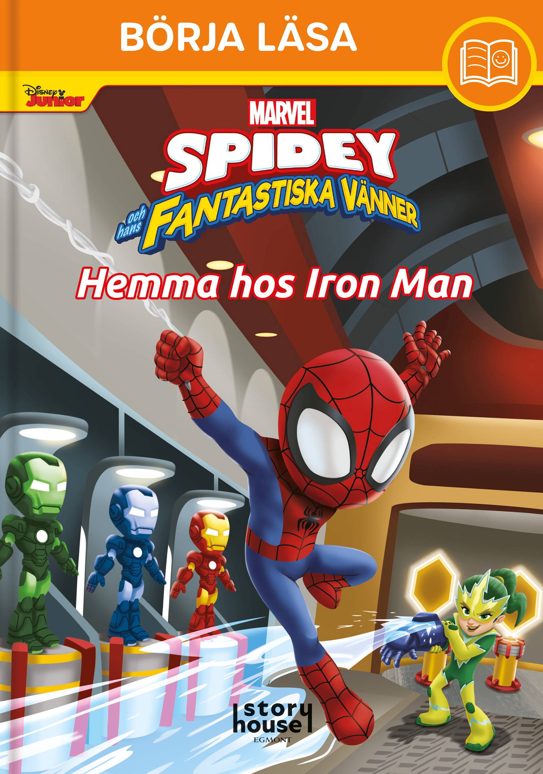 Börja läsa: Spidey - Hemma hos Iron Man