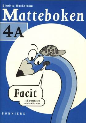 Matteboken Facit 4A (5-pack)