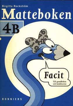 Matteboken Facit 4B (5-pack)