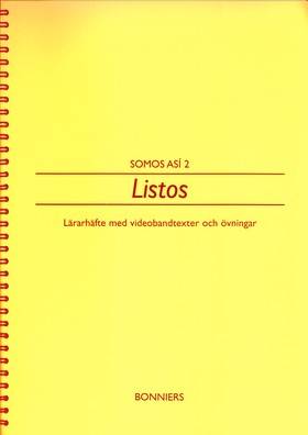 Somos así 2 Listos Lärarhäfte separat för komplettering