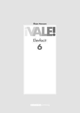 Vale! år 6 Elevfacit (5-Pack)