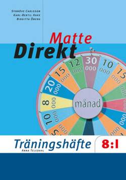 Matte direkt. Träningshäfte 8:I (5-pack)