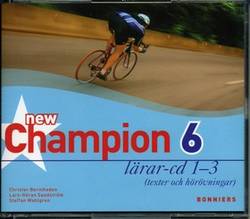 New Champion 6 Lärar-cd med texter och hörövningar / se digital isbn 9789152332962