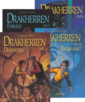 Drakherren. Paket 3, bok 8-11