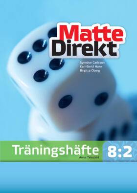 Matte Direkt Träningshäfte 8:2 (5-pack)