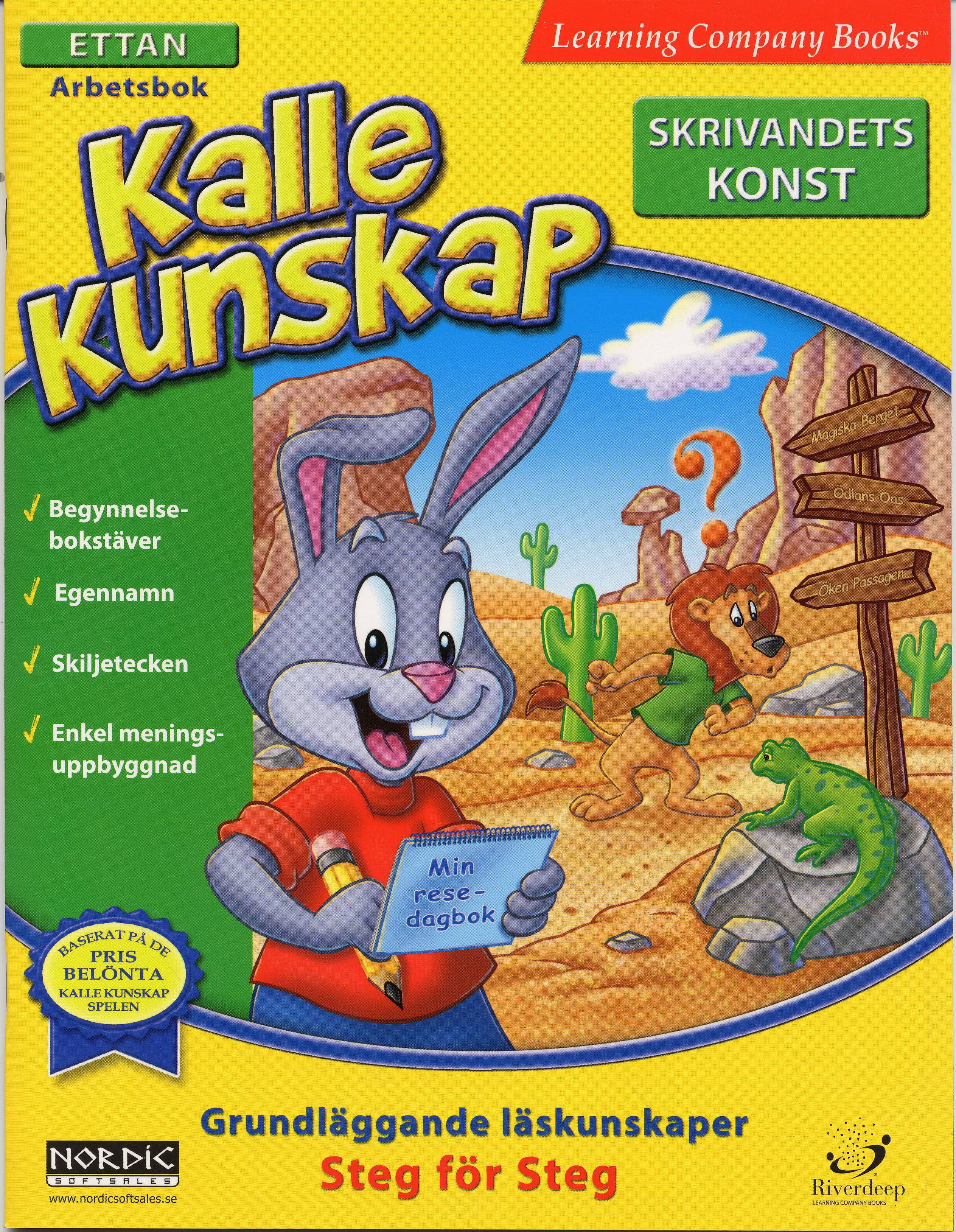 Kalle Kunskap Ettan : Skrivandets konst
