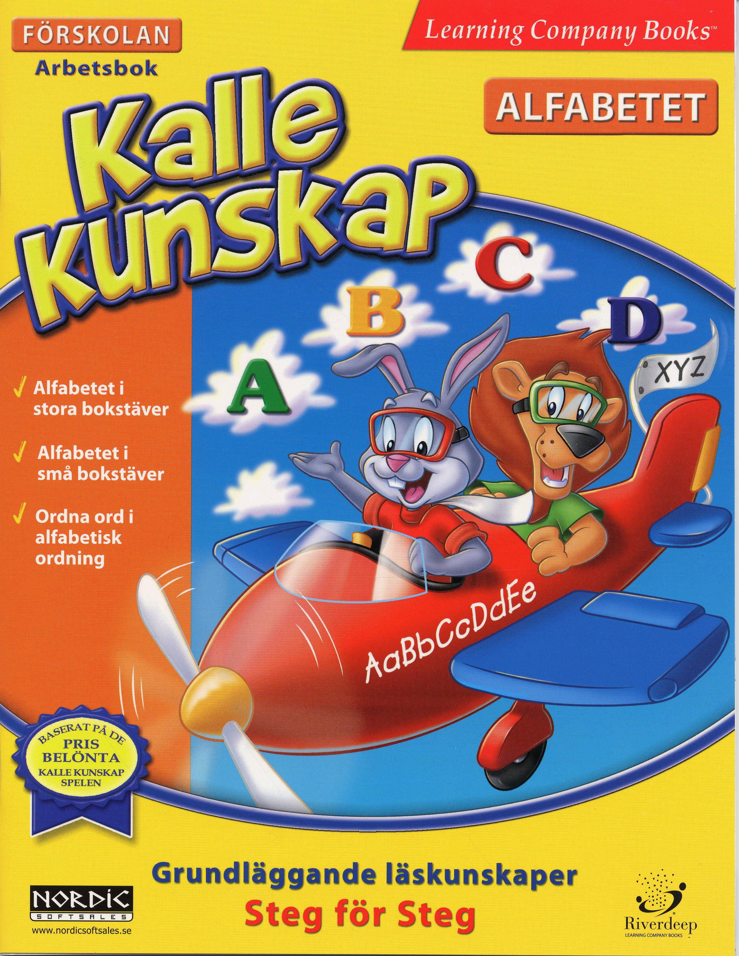 Kalle Kunskap Förskolan : Alfabetet