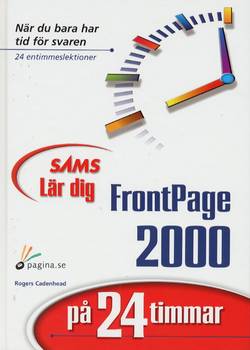 Lär dig Frontpage 2000 på 24 timmar