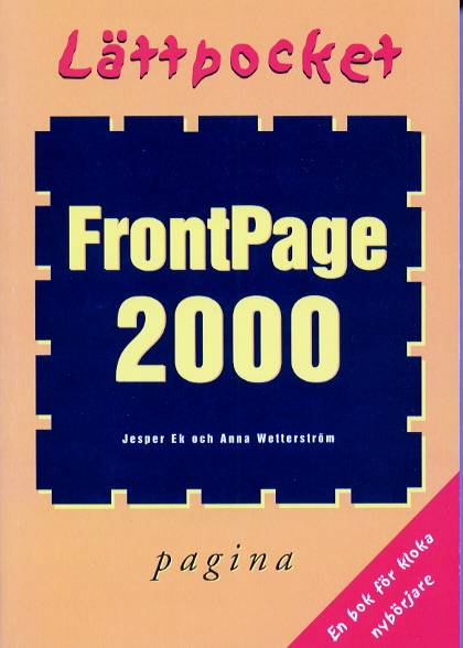 Lättpocket om FrontPage 2000