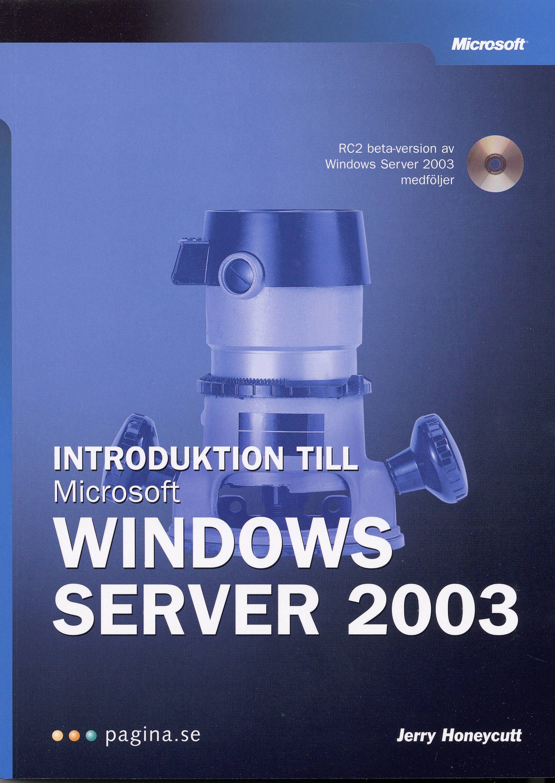 Introduktion till Microsoft Windows Server 2003