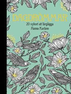 Dagdrömmar - 20 vykort att färglägga