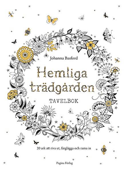 Hemliga trädgården : tavelbok