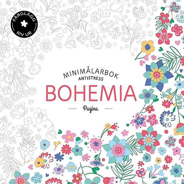 Bohemia. Minimålarbok antistress