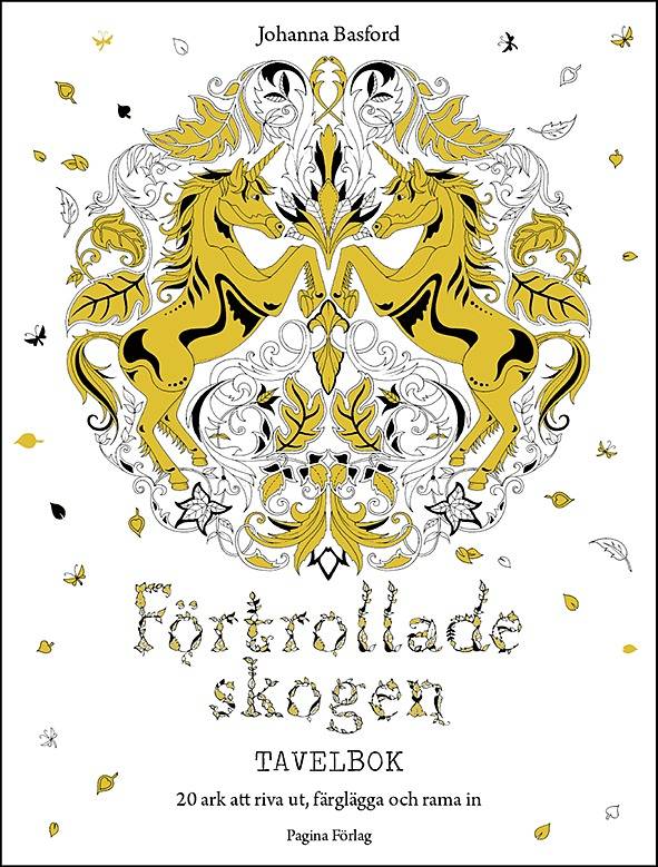 Förtrollade skogen : tavelbok